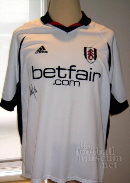 Knight Zat  Match Worn Fulham Shirt