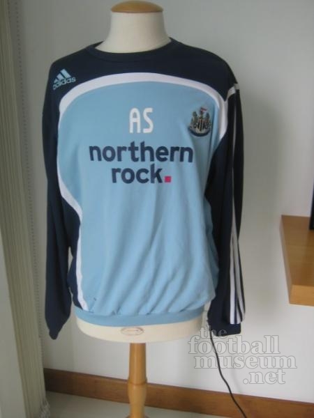 Alan Shearer  Match Worn Newcastle United Shirt