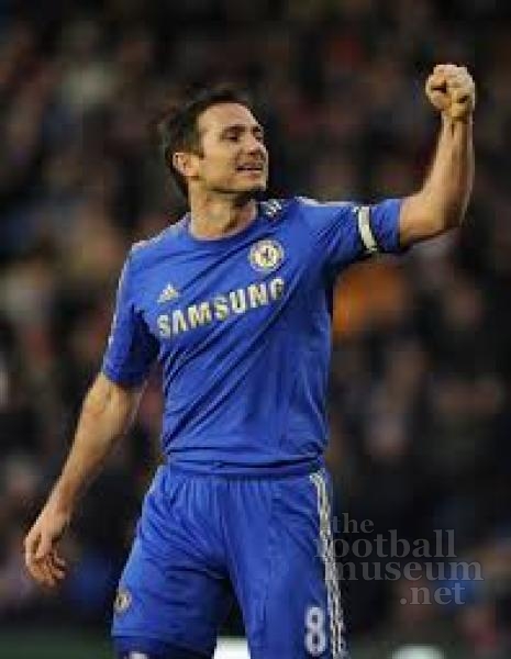 Frank Lampard  Match Worn Chelsea Shirt